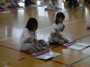 今日も元気です！二見っ子！！～避難訓練を行いました～