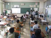 今日も元気です！二見っ子！！～避難訓練を行いました～