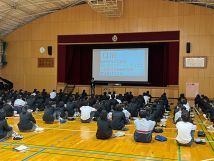 着任式・始業式・全校集会|明石市立錦城中学校