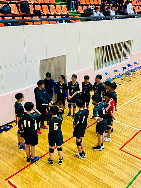 男子バレーボール部 弥生杯｜明石市立錦城中学校