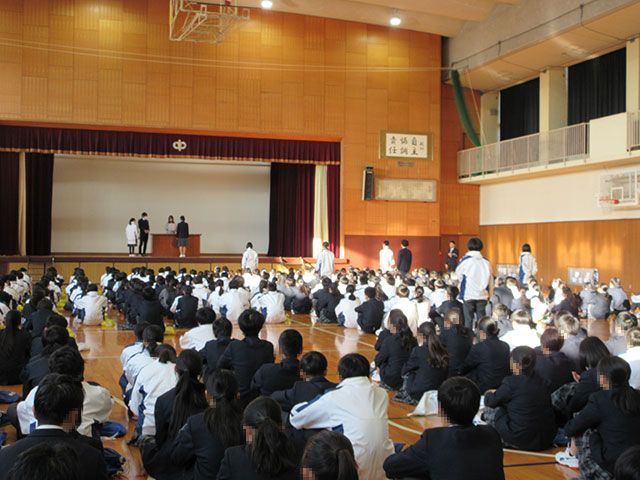 始業式 始業式｜明石市立魚住東中学校
